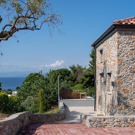 Stone Build Suite With Private Pool Kolios Exteriér fotografie