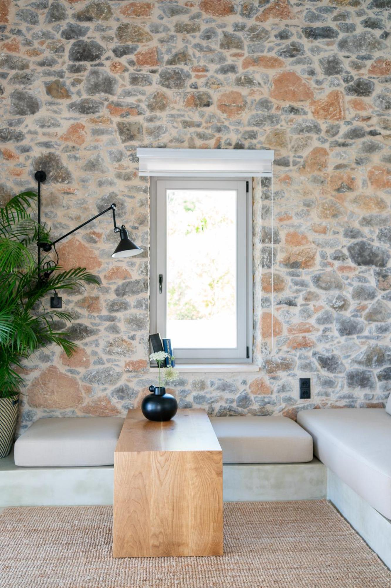 Stone Build Suite With Private Pool Kolios Exteriér fotografie